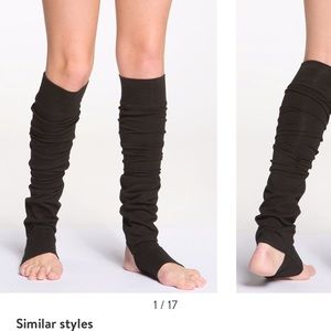 BNWT Karma Alex Stirrup legwarmers